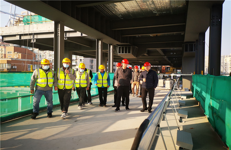 2021年12月14日，中天三建金地商置华东长宁新华路商办项目成功召开金地商置华东区域现场观摩会。