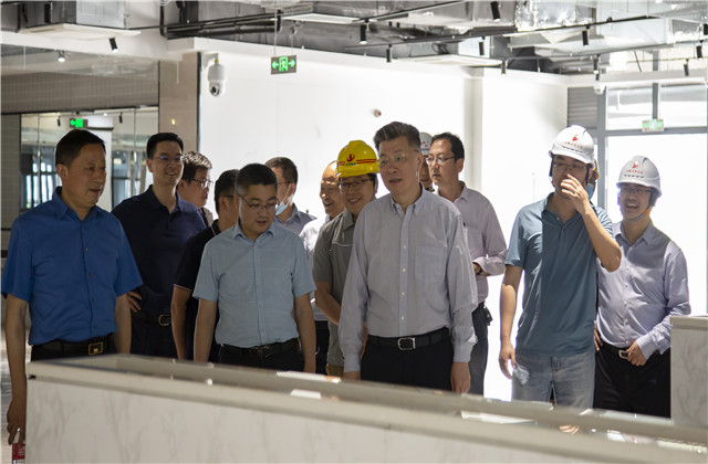 合肥市委常委、副市长路军赴安徽公司合肥市第六中学新校区项目调研